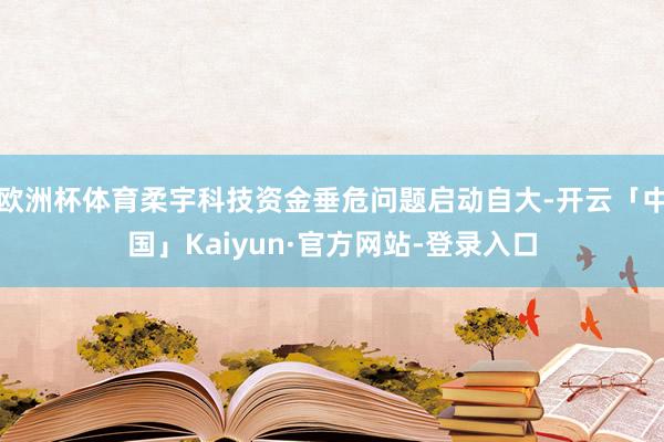 欧洲杯体育柔宇科技资金垂危问题启动自大-开云「中国」Kaiyun·官方网站-登录入口